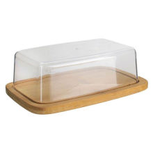 Eco-Friendly Bamboo Acrylic Covered Butter Dish